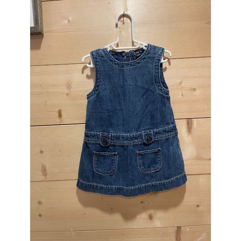 Baby Gap Denim Jumper Dress